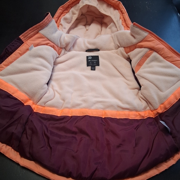 NWT Cold Weather Winter Girl's Hooded Jacket   Size 4/5 - Picture 7 of 9